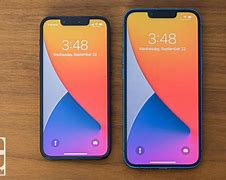 Image result for iPhone 13 Mini beside iPhone 13 Pro