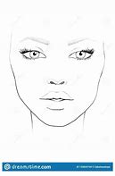 Image result for Face Template for Makeup