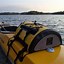 Image result for Kayak with Bags Strapped to Deck
