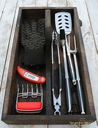 Image result for Grill Tool Storage
