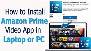 Image result for Amazon Prime App for Laptop Windows 11