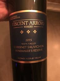 Image result for Vincent Arroyo Cabernet Sauvignon Winemaker's Reserve