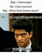 Image result for Bruno Mars Smiling Meme
