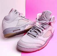 Image result for Pink 5s Jordans