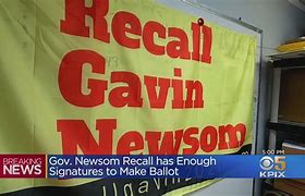 Image result for Gavin Newsom Recall