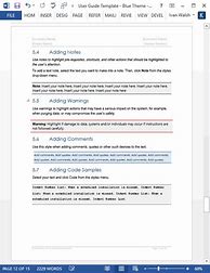 Image result for Doc User Guide Template