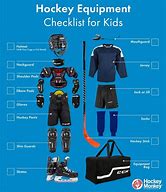 Image result for Hockey Player Equipment