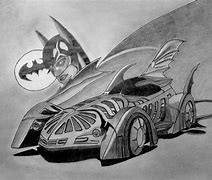 Image result for Batmobile Batman Forever Draw