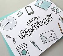 Image result for work anniversary cards