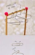 Image result for How to Make a Paper Clip Hanger