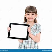 Image result for Girl Holding a iPad