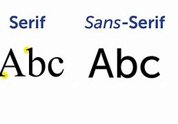 Image result for Sans Serif Font Word