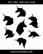 Image result for Unicorn Head Clip Art Silhouette