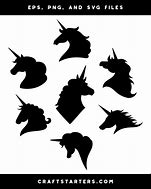 Image result for Unicorn Head Silhouette Clip Art