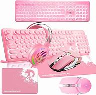 Image result for Pink Wireless Keyboard