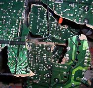 Image result for Broken Circuit Board