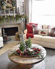 Image result for Country Christmas Mantel Decorating Ideas