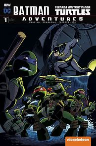Image result for TMNT Adventures Batman