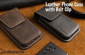 Image result for Gentlestache Leather Phone Holster