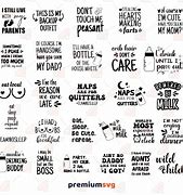 Image result for Funny Baby Sayings SVG