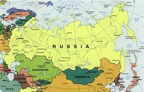 Image result for Map of Russia Today