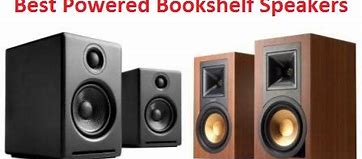 Image result for Best Powered Bookshelf Speakers