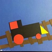 Image result for Train Art for Kids