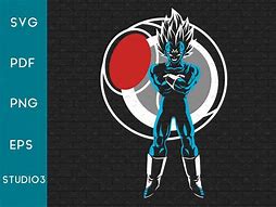 Image result for SVG Vegeta Silueta