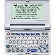 Image result for Sharp Electronic Dictionary