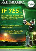 Image result for Cricket Poster