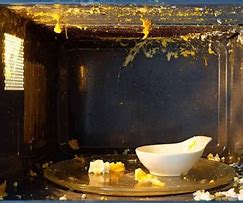 Image result for Food Exploding in Microwave