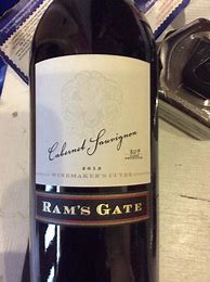 Image result for Ram's Gate Cabernet Sauvignon Winemaker's Cuvee
