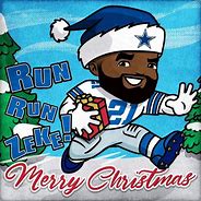 Image result for Christmas Dallas Cowboys Cartoon