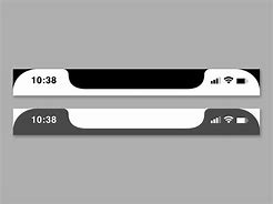 Image result for iPhone X Status Bar SVG