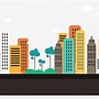 Image result for Cartoon Cityscape