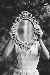 Image result for Black and White Mirror Photography