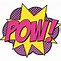 Image result for Superhero Pow Signs