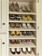 Image result for Slanted Shoe Shelves