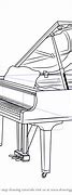 Image result for Grand Piano Inside Top Drawing