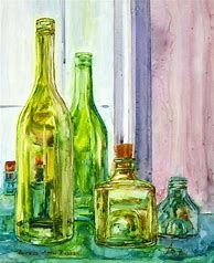 Image result for Oil Painting Bottles