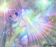 Image result for Anime Girl with Long Rainbow Hair