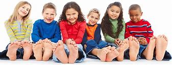 Image result for Group of Children Feet