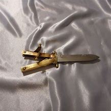 Image result for Brass Pocket Knife