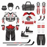 Image result for Hockey Equipment Clip Art