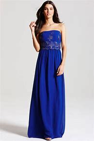 Image result for Cobalt Blue Maxi Dress