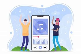 Image result for Listening to Music Graphic