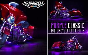 Image result for Purple LED Motorcycle Lights