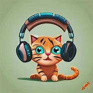 Image result for Headphones Rose Gold Cat