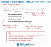 Image result for MLA Format Quote Example