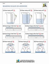 Image result for Measurement 2nd Grade Worksheets Free